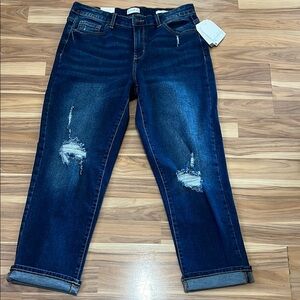 🟣Women's Distressed Blue Jeans